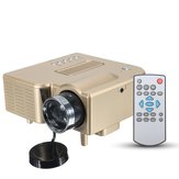 GM40 1080P HD Portable Video Home Theater Projetor Suporte VGA / SD / USB / AV para celular PC