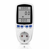 EU Plug Intelligent AC Power Meter Wattmeter Socket Billing Socket Power Monitor