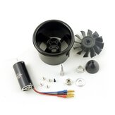 Dynam 70MM 12-Blades 6S EDF Power System Ducted Fan with 2860-2200KV Inrunner Motor 2280g Thrust for RC Airplane Jet