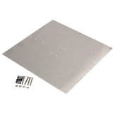 Eloxiertes Aluminium-Heizbett Buld Plate für 3D-Drucker RepRap Prusa
