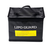 Bolsa de almacenamiento segura resistente al agua y a prueba de explosiones para baterías de Lipo, multifuncional, tamaño: 215*145*165mm