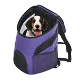 Kisállat hordozó prémium utazáshoz, szabadban használható hátizsák mosható hálóval kutyák, macskák, nyulak és egyéb kisállatok számára