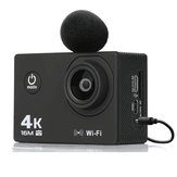 AT-Q30RM Wifi 4K 2,0 Zoll 1080P HD Wasserdichte Action-Sport-Kamera mit Mikrofon für FPV RC-Drohne