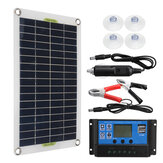Kit solare monocristallino flessibile portatile da pannello solare da 50W con controller 10A/30A / 60A / 100A