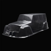 1/10 coque de carrosserie carrosserie transparente en PVC 313mm transparente pour modèle Jeep D90
