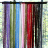 Honana WX-C5 1mx2m String Curtains Door Window Panel Divider Yarn Line Tassel Curtaion Drape Home Decor