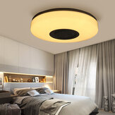 Bluetooth WIFI LED Tavan Işığı RGB Müzik Hoparlörü Kısılabilir Lamba APP Uzakdan Kumanda Odası