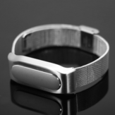 Mi-Jobs Edelstahl Ersatz-Armband-Band-Bügel für Xiaomi Miband 1S