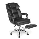 BlitzWolf® BW-OC1 bureaustoel Ergonomisch ontwerp met 150° verstelbare brede zitting Intrekbare voetensteun PU-materiaal lendenkussen