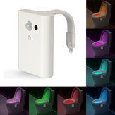 8 Colori Intelligente LED Luce Lampada Notturna Attiva con Sensore di Movimento per Copertura di Bagno