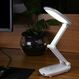  Portátil LED Table Desk Lamp USB Recarregável Dobrável Eye Care Light 