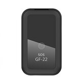 Localizador de carros GF22 GPS Aderência magnética forte Wi-Fi Localizador Dispositivo de vigilância antirroubo Alarme de socorro Controlo de voz Rastreamento telefônico