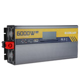 Excellway 1000W-6000W (Maximum) Power Inverter 110V 60Hz DC 12V/24V Konverter LCD Kijelzővel AC Aljzatokkal Dupla Autós Töltő a Jármű, Otthon, Laptop, Teherautó számára