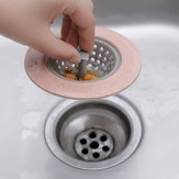 Protège-drain en silicone Honana BD-207 Attrape-cheveux pour évier de cuisine, baignoire et sol