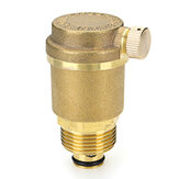 TMOK TK901 Brass Automatic Air Vent Valve Exhaust Safety Pressure Relief Valve for Water Heater HVAC Pipeline System