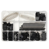 Geekcreit 1450pcs 2,54mm Masculino Feminino Dupont Fio Jumper com Pin Header Conector Kit de caixa