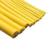 Fil de silicone jaune 2M 8/10/12/14/16/18/20/22/24/26 AWG SR Wire