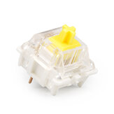 70Pcs/pack Gateron Switch Linear Mechanical Yellow / Red Pro Switch Prelubricate Keyboard Switch for DIY Mechanical Gaming Keyboards