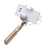 Mlais MX69W 3 in-1 Verlängerungskabel Selfie Stick Einbeinstativ mit Spiegel