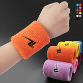 Men Women Sports Cotton Sweat Wrist Support Ball Game Fitness Breathable Wrist Protector