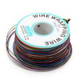 200m 0,55mm 8 Colori Circuiti Stampati a Nuclo-Singolo Rame Stagnato Fly Wire Ponticello Cavo Dupont