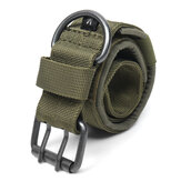 Nylon-Taktik-Hundehalsband Militärverstellbarer Trainingshundehalsband mit Metall D-Ring-Schnalle L Größe