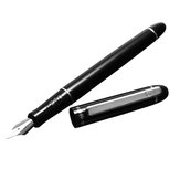 Conjunto de pontas de caneta de metal Hero 5028 1,1 mm 1,5 mm 1,9 mm Conjunto de substituição de três pontas Polypack Caneta-tinteiro preta para material de escritório escolar