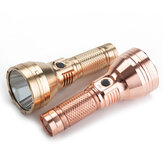 Astrolux® FT03S SBT90.2 Copper/Brass 4500lm 1428m Anduril UI Thrower LED Flashlight Long Range 21700 26650 18650 Powerful Flashlight