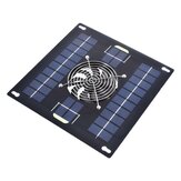 5W Cooling Fan 5W Solar Powered Fan for Shed and Chicken Coop Portable Convenient Solar Greenhouse Fan for Outside Pet House
