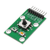 3pcs Fünf-Richtungs-Navigationsknopfmodul MCU AVR 5D Rocker Joystick Unabhängiger Spiel-Druckknopf Geekcreit für Arduino - Produkte, die mit offiziellen Arduino-Platinen funktionieren
