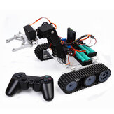 Braccio robotico fai-da-te in acrilico SNAR20 con stick PS2