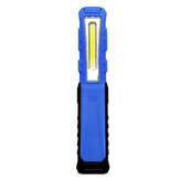 Lanterna LED EDC à prova d'água com clipe, 180LM COB Lanterna de trabalho com carregamento USB e bateria 14500