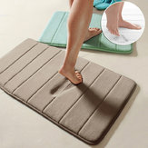 Honana WX-336 Новый плотный коврик для ванной из медленной пены с вельветовым покрытием и мягкими антискользящими ворсами на полу