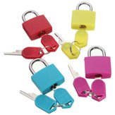 Reise-Mini-Vorhängeschloss aus Messing mit 2 Schlüsseln, Kofferschloss-Set für Tasche und Gepäck