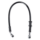 30cm-220cm Motorcycle Bike Braided Brake Clutch Oil Hoses Line Pipe Cable Black