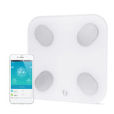 Grasa corporal inteligente Escala Bluetooth Digital Cuarto de baño Báscula Peso Escala IMC Escala Composición corporal Monitor con Smartphone Aplicación 400 lb