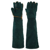 1 пара перчаток для сварки, термостойкие, защитные, тяжелые, нарукавники