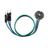 Modulo Sensore Battito Cardiaco Pulsesensor Pulse Sensor Geekcreit per Arduino - prodotti che funzionano con schede Arduino ufficiali