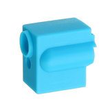 Caixa protetora de bloco de aquecimento de vulcão de silicone azul para peça de impressora 3D V6 Hotend