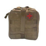 AOTDDOR Sac de premiers soins de voyage en plein air, sac de kit Molle EMT, sac de survie d'urgence, grande taille, sac SOS.