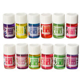 Conjunto de 12 óleos essenciais florais para aromaterapia em casa, puros e terapêuticos para aliviar a dor de cabeça