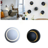 5W Modern 360 Degree Rotating LED Sconce Wall Light White/Warm White Indoor decorative Lamp AC220V 