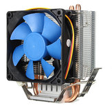 Ventilador silencioso de enfriamiento del CPU con disipador de calor para Intel LGA775/1156/1155 AMD 54/939/940/AM2