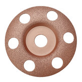 Drillpro 125mm See Through Disc Tungsten Carbide Wood Shaping Dish Wood Carving Disc for Angle Grinder