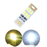 Mini Lampe de Poche à LED USB 6 LED 1W avec Gradation Continue / Lumière Contrôlée par Capteur pour Batterie Externe et Ordinateur
