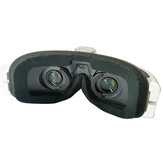 2 Pacotes URUAV Fatshark FPV Óculos Faceplate Lycra Tecido Esponja Pad Substituição para Tubarão Gordo HDO2