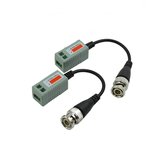 1 Paar Passiv Video Sender mit Twisted-Pair-Kabel und BNC-Stecker kompatibel AHD CVI TVI
