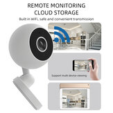 Monitorowanie Wi-Fi Kamera IP Zdalny Interkom 1080P Kamera internetowa Z wbudowanym mikrofonem Podczerwień Wizja nocna Kamera monitoringu Wi-Fi