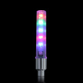 10 db XANES WL03 5 LED 7 mód 6 akkumulátor kerékpár színes kerékfény nélkül beszélő szócső