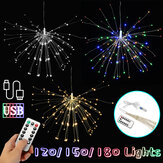 USB 120/150/180 LED Hängende Feuerwerk Feenlichter für Party, Zuhause, Hochzeitsdekoration